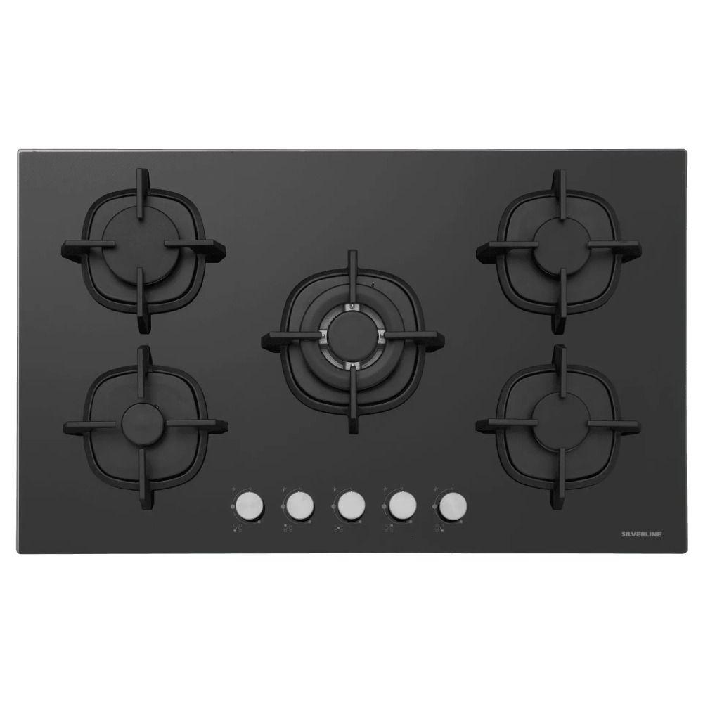 SILVERLINE Plaque 5 Feux CS5801C9B01 90 Cm FFD