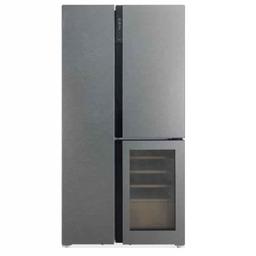Side By HYUNDAI Inverter 548L NoFrost + Cave À Vin Verre