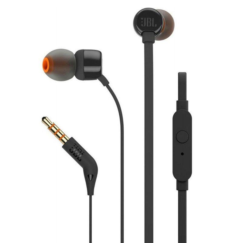 JBL Ecouteurs Intra Auriculaire Filaire T110Noir