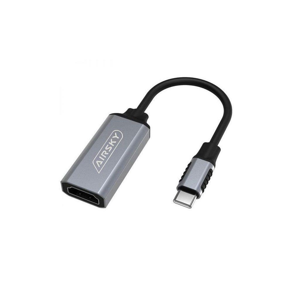 AIRSKY Adaptateur Type-C Vers HDMI 4K Ultra HD HC-33