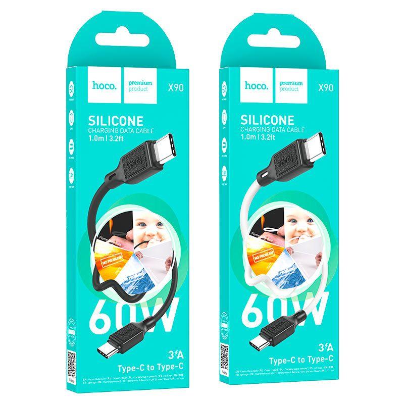 HOCO Chargeur X90 Cool Silicone Type-C