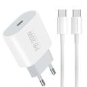 WUW Chargeur T79C PD3.0 20W + Cable Type-C vers Type-C