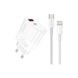 WUW Chargeur Type C Vers Lightning -T83L 20W