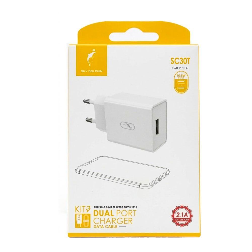 SKY Chargeur DOLPHIN SC30T Type C 2,1A 10.5W
