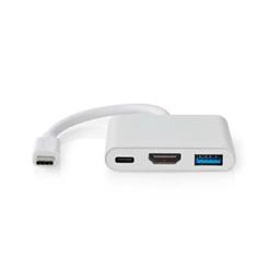 NEDIS Adaptateur Multi-Ports USB 3en1