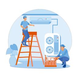 Forfait D'Installation Climatiseur Sans Support 18000 24000 BTU