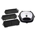 Moulinex Appareil à Panini 3en1 Gaufre, Croque-monsieur SW611812