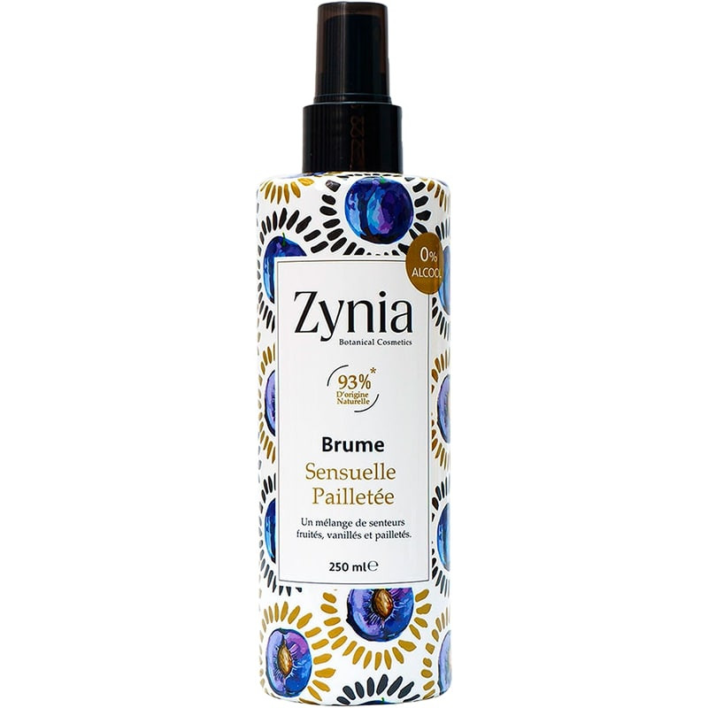 ZYNIA Brume Parfumée Sensuelle Pailletée