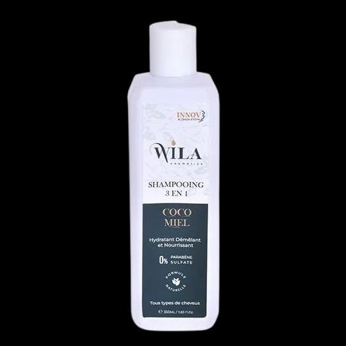WILA COSMETICS SHAMPOOING 3EN1 COCO MIEL