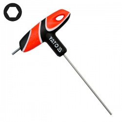 Tournevis en T mâle HEX 2.5mm YATO