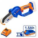 Wadfow Mini Tronçonneuse sans-fil 13cm 20V