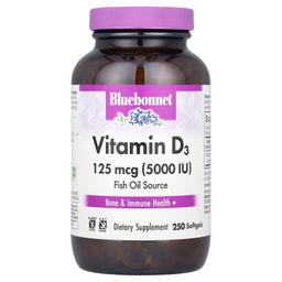Bluebonnet Nutrition Nutrition Vitamin D3 250 capsules molles
