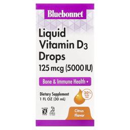 Bluebonnet Nutrition Nutrition Liquid Vitamin D3 Drops Citrus