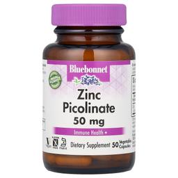 Bluebonnet Nutrition Nutrition Zinc Picolinate 50 mg