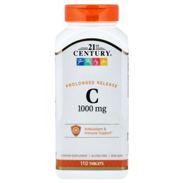 21st Century Vitamin C, Prolonged Release 110 comprimés
