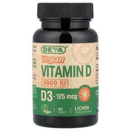 Deva Vegan Vitamin D3 90 comprimés