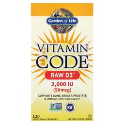 Garden of Life of Life Vitamin Code 120 gélules végétales