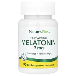 NaturesPlus Fast Acting Melatonin 90 comprimés