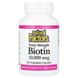 Natural Factors Biotin 60 gélules végétales