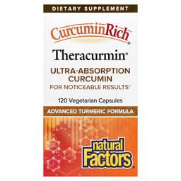 Natural Factors CurcuminRich, Theracurmin 120 gélules végétales