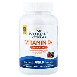 Nordic Naturals Naturals Vitamin D3 Gummies Wild Berry 3 gommes