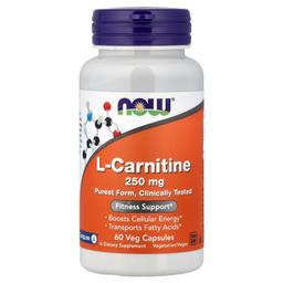 NOW Foods Foods L-Carnitine 60 gélules végétales