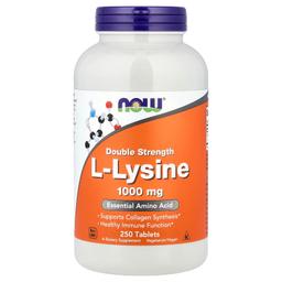 NOW Foods Foods L-Lysine 250 comprimés