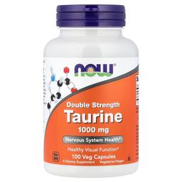 NOW Foods Foods Taurine 100 gélules végétales