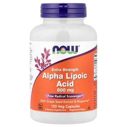 NOW Foods Foods Alpha Lipoic Acid 120 gélules végétales