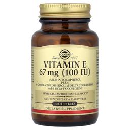 Solgar Vitamin E 100 capsules molles