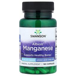 Swanson Vitamins Vitamins Albion Manganese 180 gélules