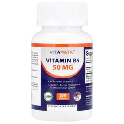 Vitamatic Vitamin B6 250 comprimés