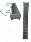 mangeoire galvanisé 50 cm grillage
