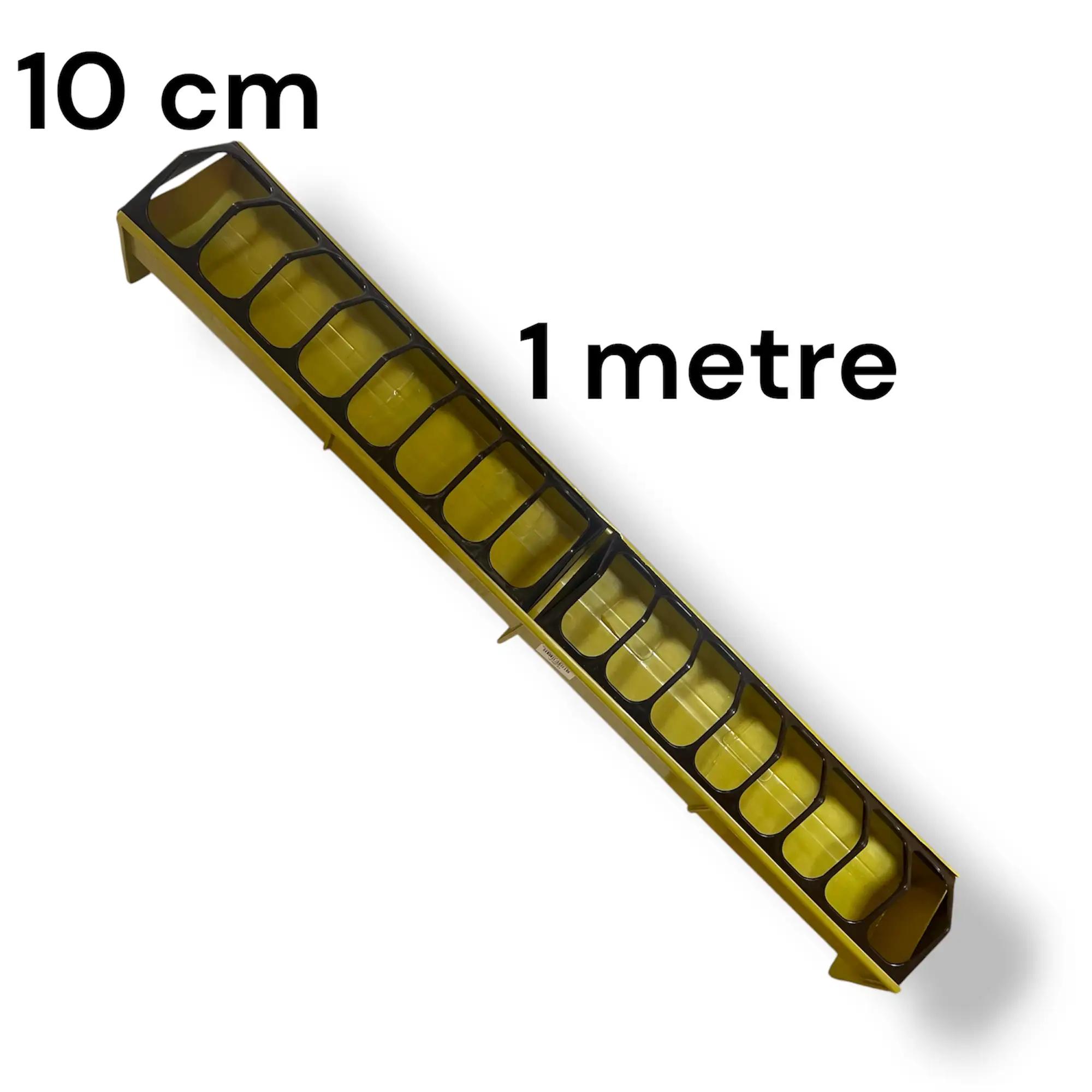 mangeoire mangeoire poule 1metre