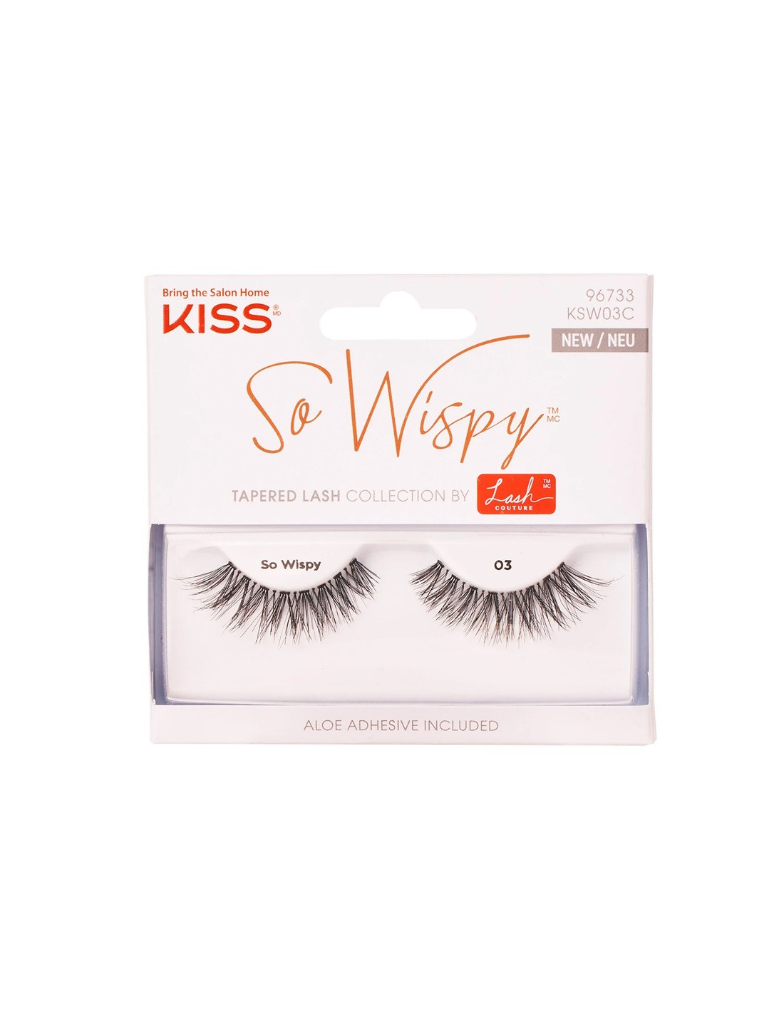 Faux cils so wispy 03 ksw03c kiss new york