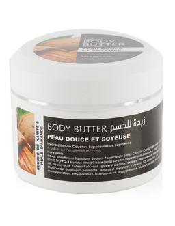 Beurre corporel amande