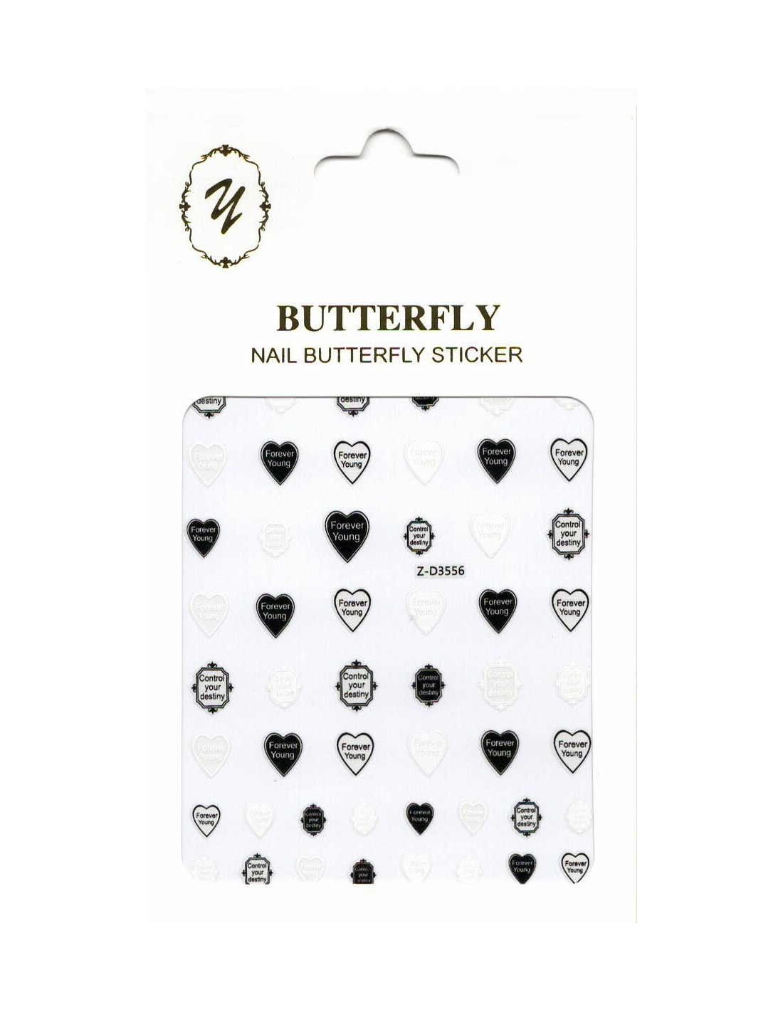 Sticker Butterfly Z-D3556