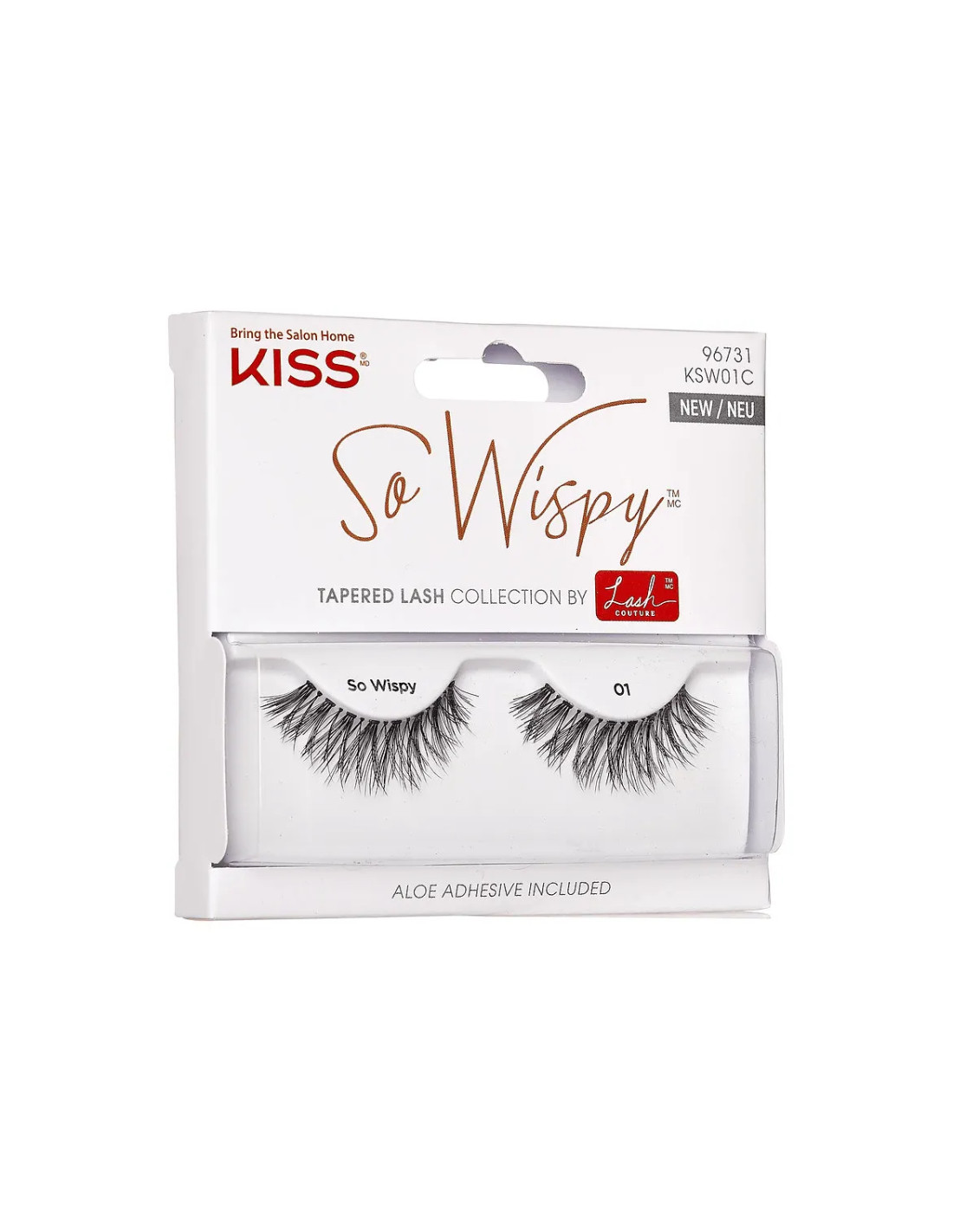 Kiss New York Faux cils So Wispy 01 KSW01C