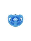 Sucette NUK Sensitive en silicone 0–6 mois — bleue