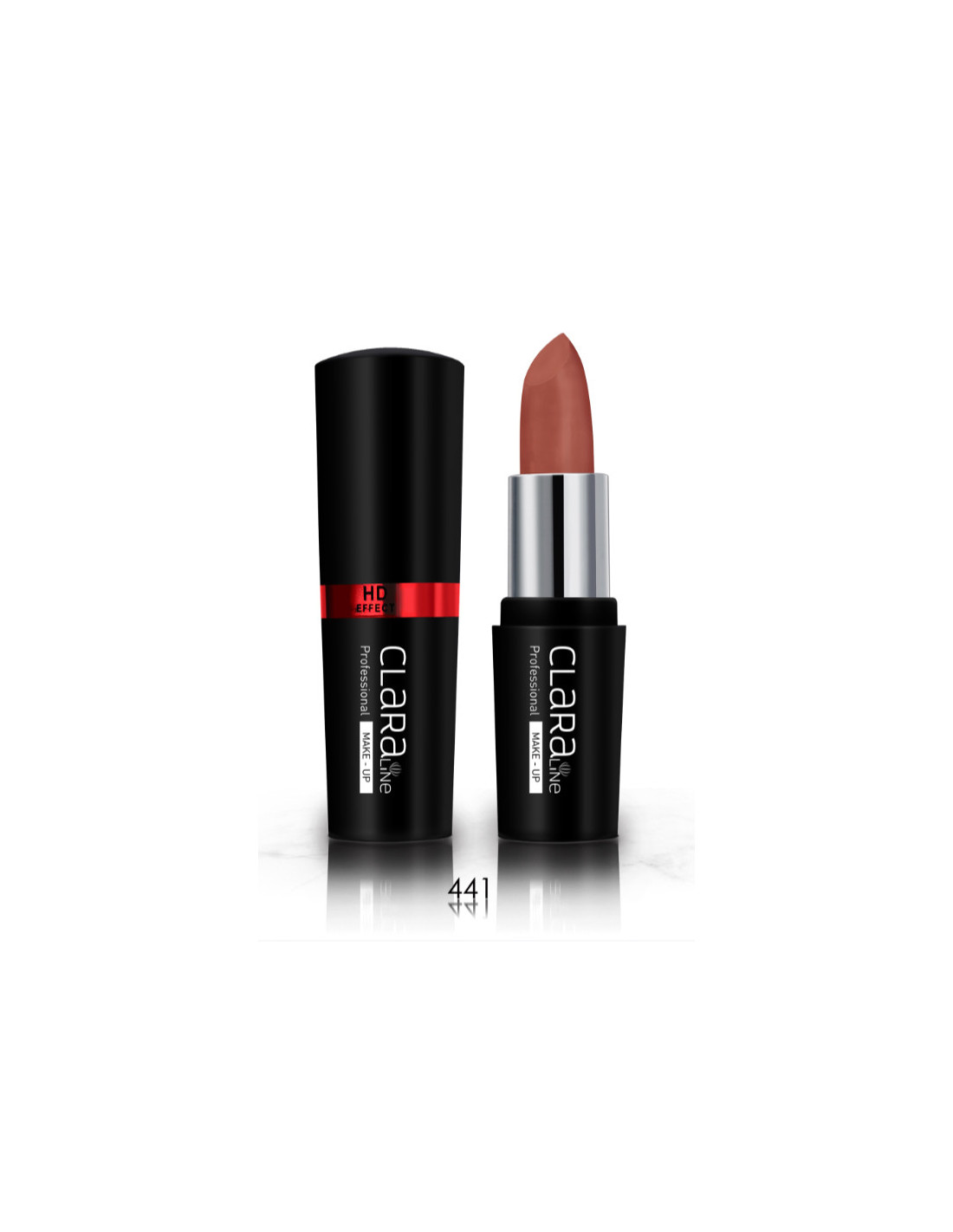 Claraline Matte Lipstick Aura Nude 441