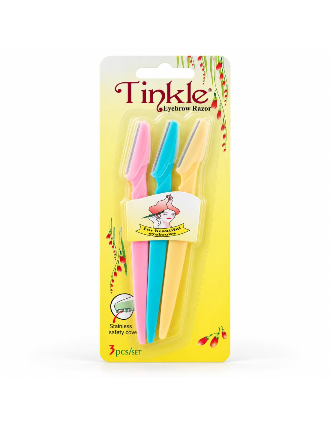 Tinkle Rasoirs à sourcils lot de 3
