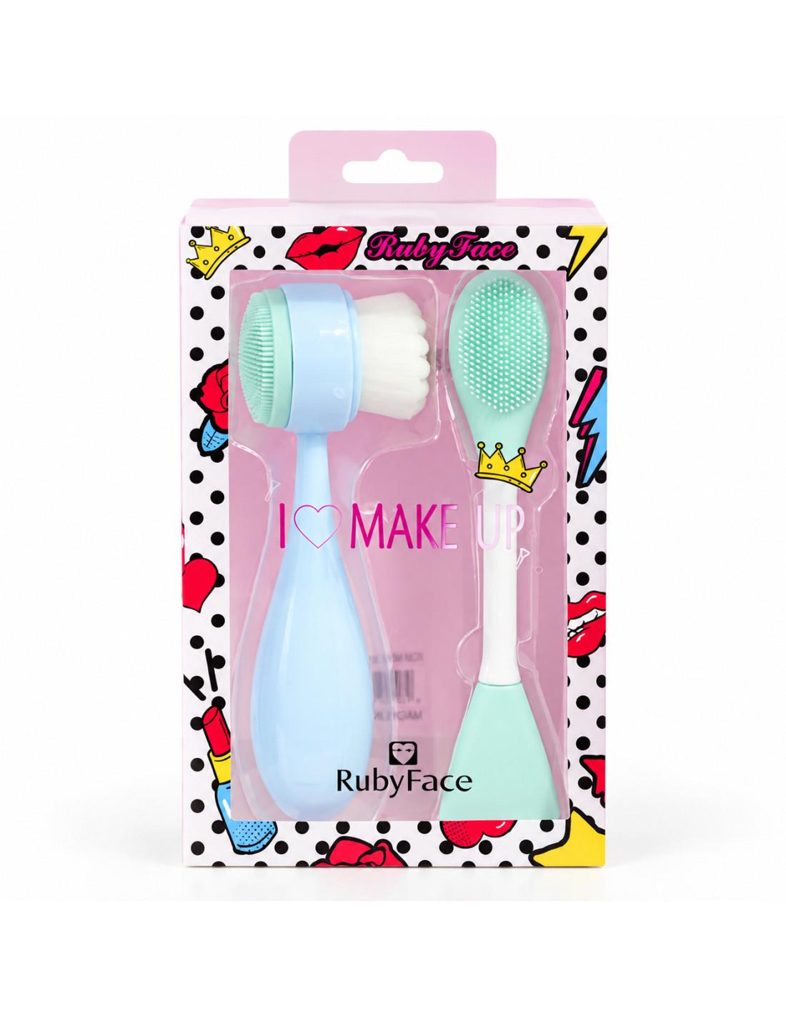 Ruby Face Coffret 2 brosses visage