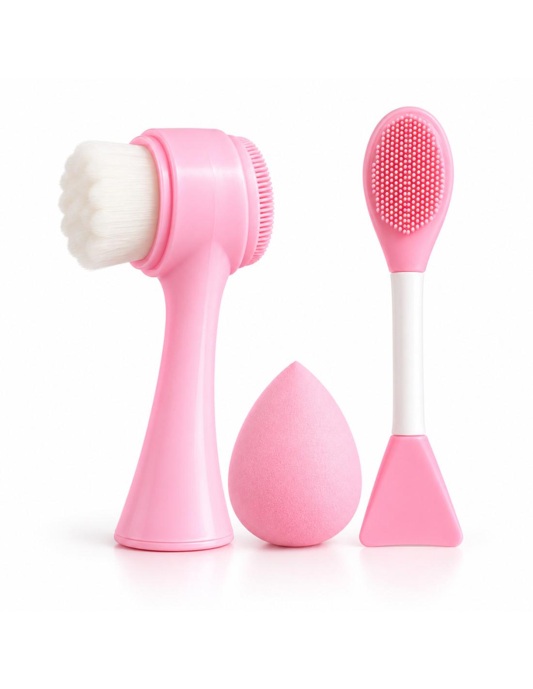 Ruby Face Coffret 2 brosses visage éponge