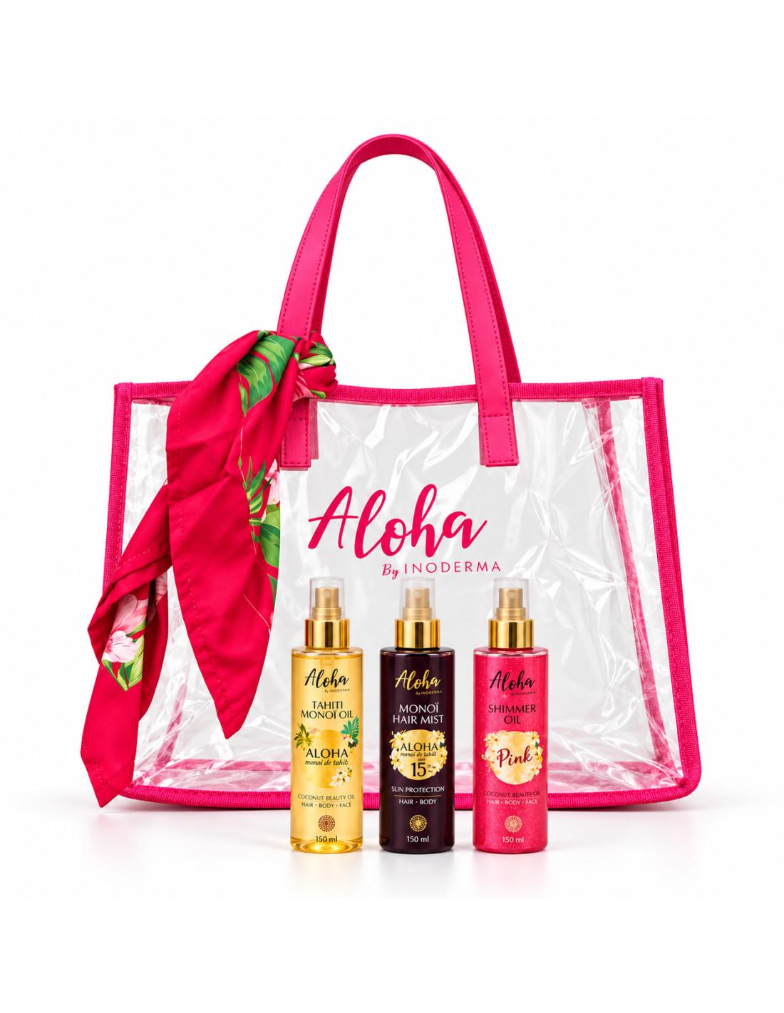 InoDerma Aloha Pack Sac Trio Monoï 3 ×