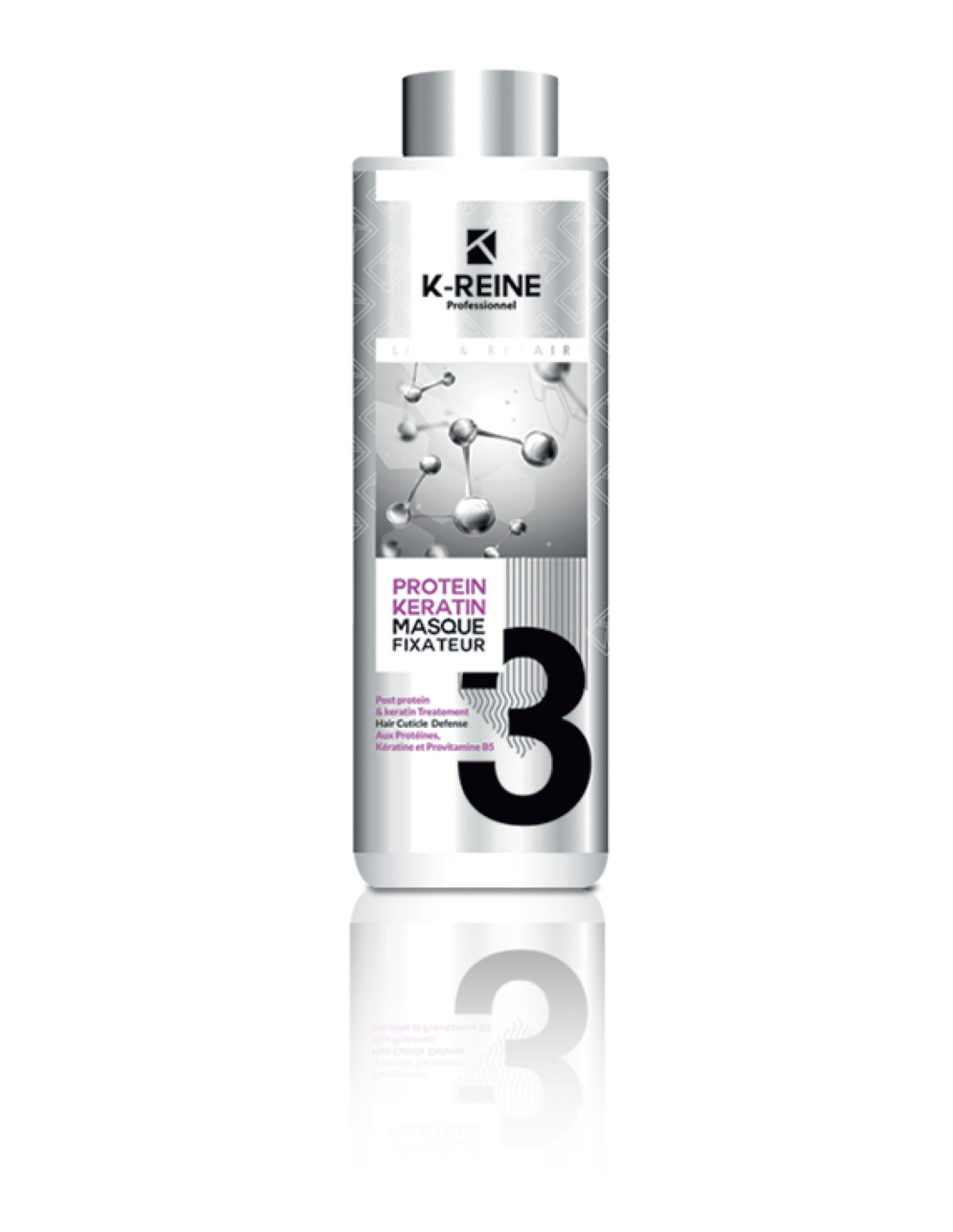 Protein keratin masque fixateur