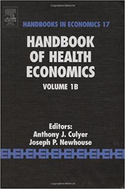Handbook of Health Economics, Volume 1B