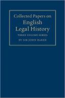 Collected Papers on English Legal History 3 Volume Set Box
