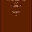 International Law Reports: Volume 154
