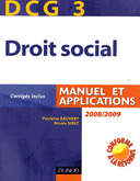 social DCG3 Manuel applications