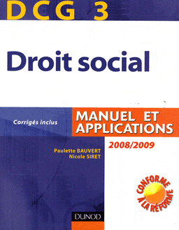 social DCG3 Manuel applications